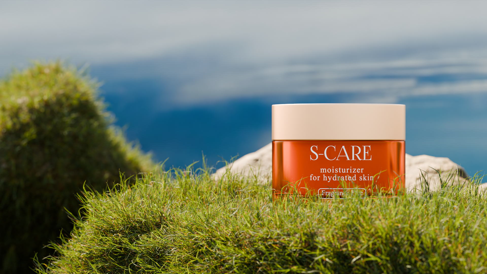 S-CARE moisturizer for hydrated skin